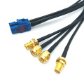Mini Fakra to SMA Female Male Cable Assemblies