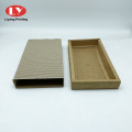 Corrugated Wave Paper Sleeve folding Kraft Slide Box