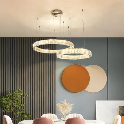 Modern LED Ceiling Chandeliers for Living Room and Bedroom Lighting
