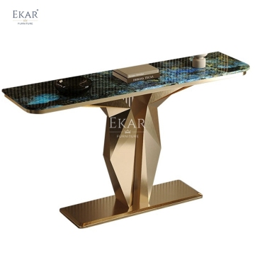 Modern Console Table & Sofa Set Furniture for Living Room