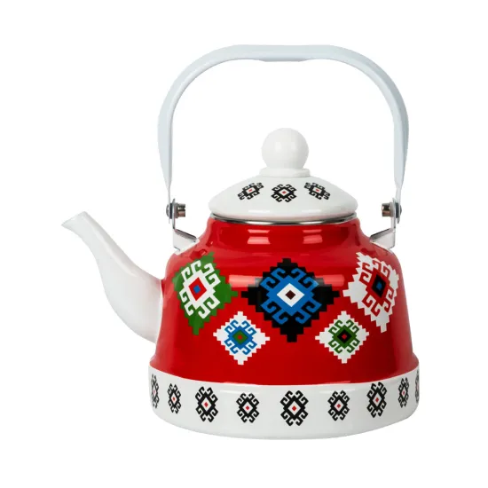 Love at First Sight Series Enamel Kettle Teapot Turkish Enamel Coffee Pot