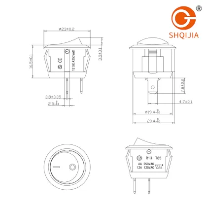 Precision Rocker Switch Mechanism