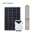 Zatapialna pompa solarna DC Solarna pompa wodna do systemu rolniczego