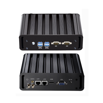 Mini PC industriel sans fan avec RS232