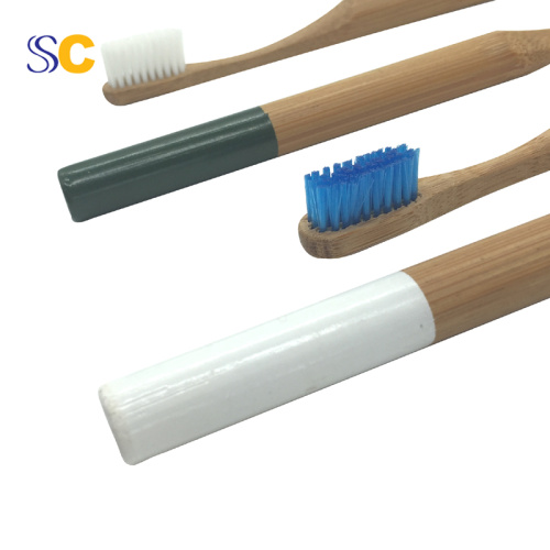 Natural Bamboo Toothbrush Environmental Friendly Degradable