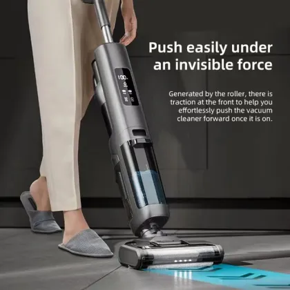 Self-Cleaning Floor Washer: Wet and Dry Vacuum Cleaner - Seco Aspirador Seco Aspiradora