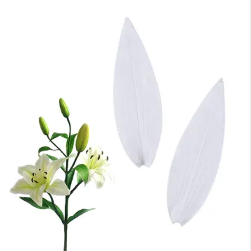 Silicone Chocolate Mold for Flower Petal Embossing and Cake Decoration