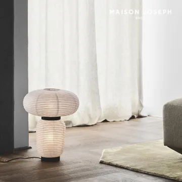 Nordic Design Handmade Rice Paper Desk Table Lamp