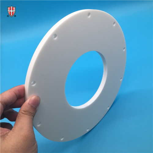 isolated wear resistant macor mica ceramic flange plate