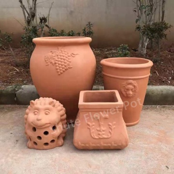 Terracotta arcilla suculenta siembras al por mayor