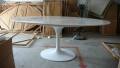 Vente chaude moderne Saarinen table de tulipe ovale à manger