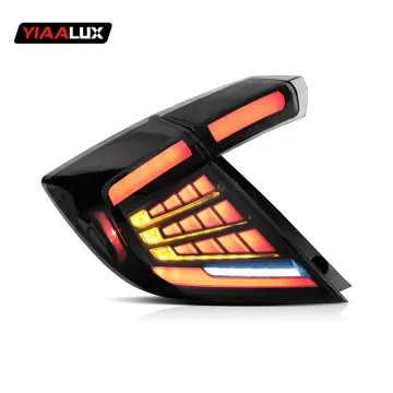 Vland Dynamic LED Sequential Signal Lamps for Honda Civic 2018-2020 Tail Lights