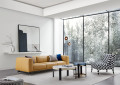Modern Classic Design Vintage Style Metal Frame Home Living Room Furniture Office Sofa Set