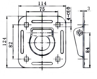 Wholesale from China Tie Down Rings for Trailer