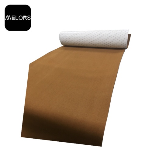 Strong Adhesive Yacht Faux Teak Non-slip Flooring Sheet