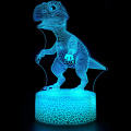 Luz de la noche de dinosaurio LED para niños