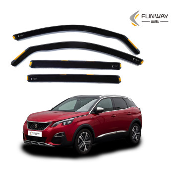 Peugeot 3008 MK2 2017-Up 5 Door Wind Deflectors