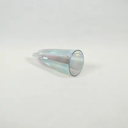 Seven Color Crystal Singing Bell - HF Handmade Titanium Quartz Crystal Bell