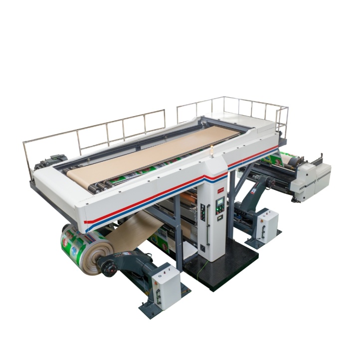 段ボール生産ライン-紙継ぎ機