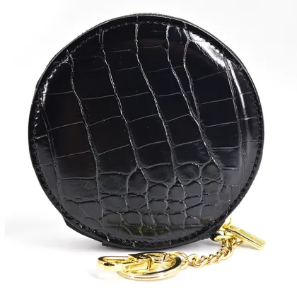 Ysure custom women's mini classic black coin purse
