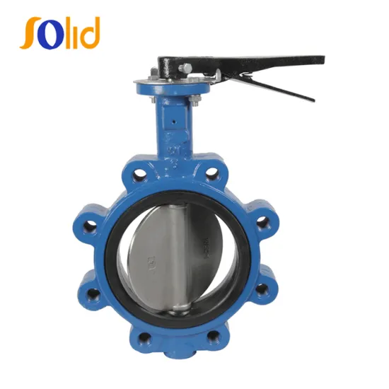 AWWA C504 Cast iron Lug Type Butterfly Valve