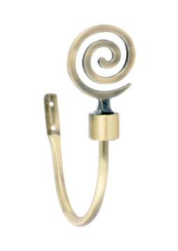 Direct sale antique style curtain tie back hook
