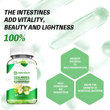 Organic Vegan Sea Moss & Burdock Gummies