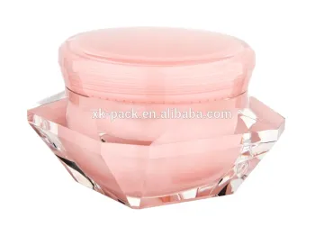 beauty acrylic cream jar
