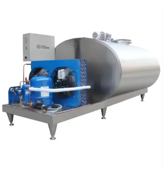 High Capacity SUS304 Milk Cooling Tank - 100-10000L, Reasonable Price