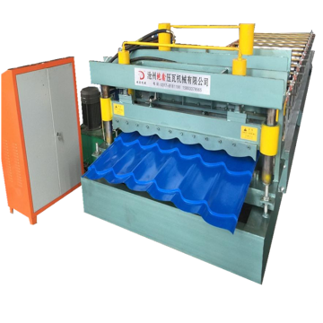 Glazed Step Tile Roll Forming Machine For Roof