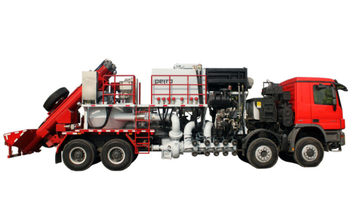 Liquidificadores de fraturamento caminhão de equipamento de areia