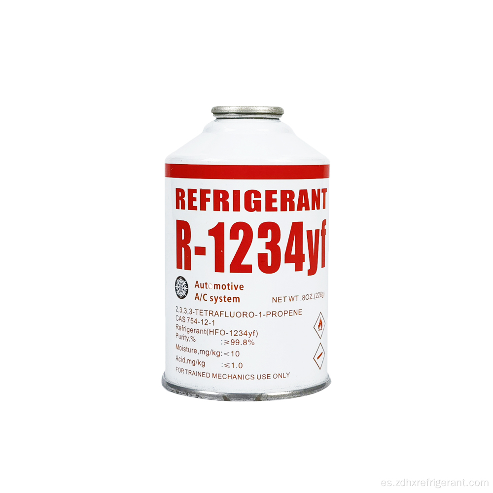 Refrigerante de alta calidad 1234yf 226g