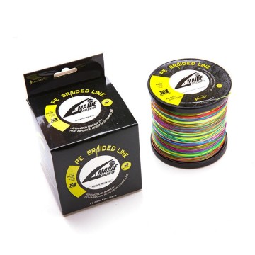 1000M Sinking Braided Tuna Fishing Line - Multifilament Climax Fish Thread for Lake