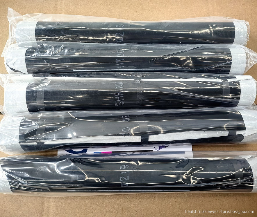 Heat shrinkable sleeve manufacturing quality control process