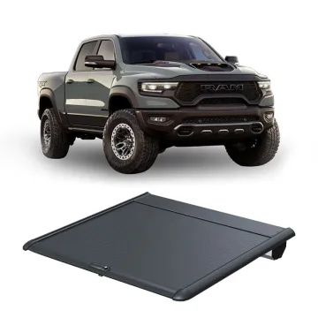 2022 High-Quality Retractable Roller Lid Tonneau Cover for Hilux Pickup Trucks with Lock - Auto Accessories