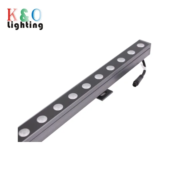 Outdoor Aluminum Waterproof RGB DMX512 LED Wall Washer Light for High Rise Buildings