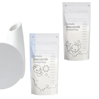 DR DU DU Global Factory NO BPA Free PET Breast Milk Storage Bag