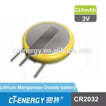 Lithium button battery different solder tabs customized cr2032 CR2025 CR1616 CR1632 battery tab welding