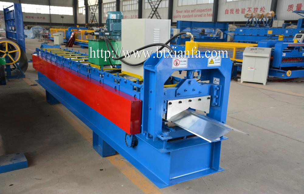 Steel Roof Ridge Capping Machine