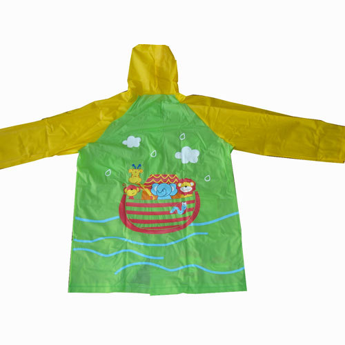 Impermeables infantiles impermeables de Pvc impermeable