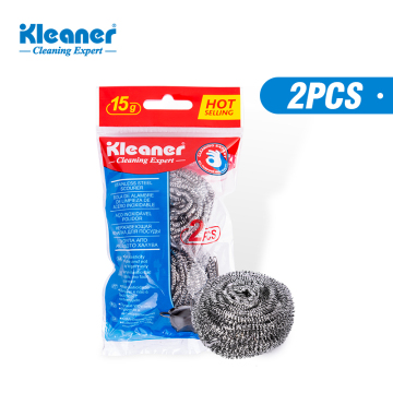 Kleaner 15g 6pcs Scourer thép không gỉ bền bỉ để làm sạch nhà bếp