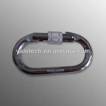 good quality steel carabiner for safety lanyard YL-R02