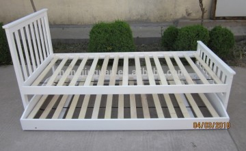 wooden folding single bed
