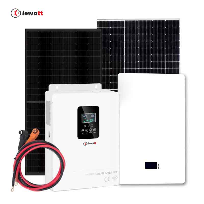 20kw with battery storage home use solar system