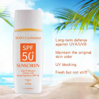 OBM/OEM/ODM Sun cream SPF 50 protection for face