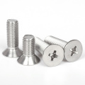 Stainless Steel Flat Cross Machine Screw