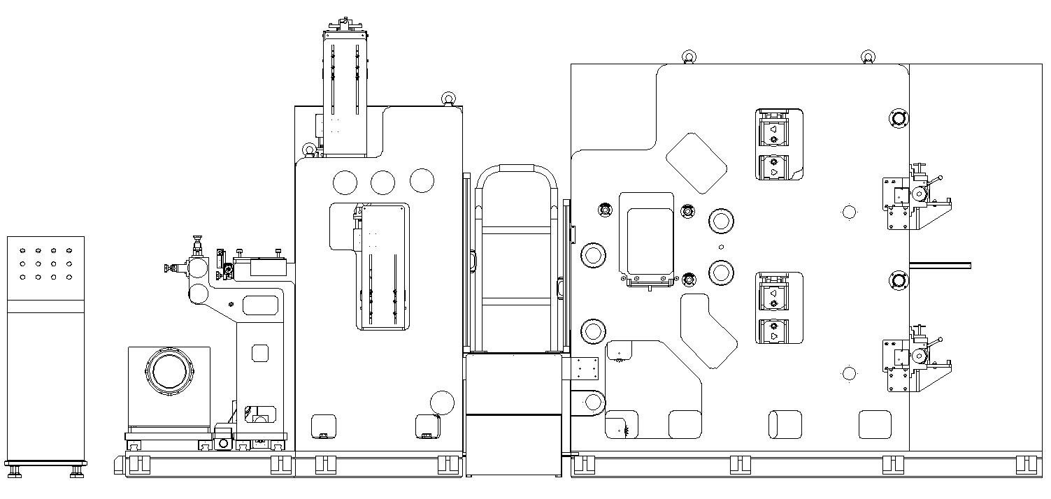 Electrode slitting machine