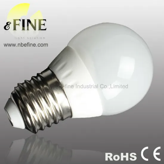 G45 LED bulb 3W E27 ceramic lamp body 250lm