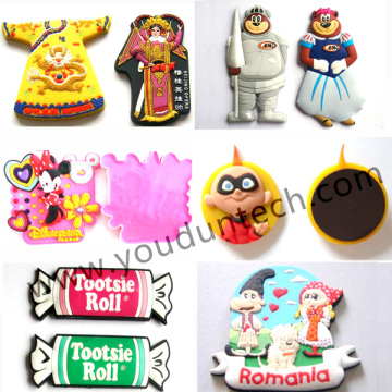 Silicone Fashion Cute Fridge Magnet/Sticker