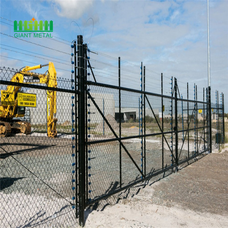 Chain link fence sports